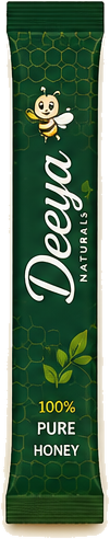 Honey stick sachet, forest green