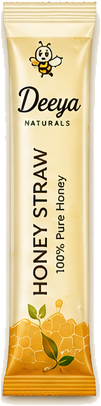 Single honey straw