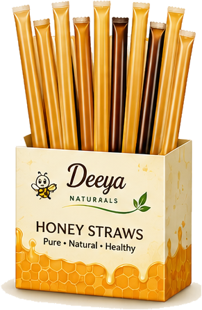 Honey straws counter display box